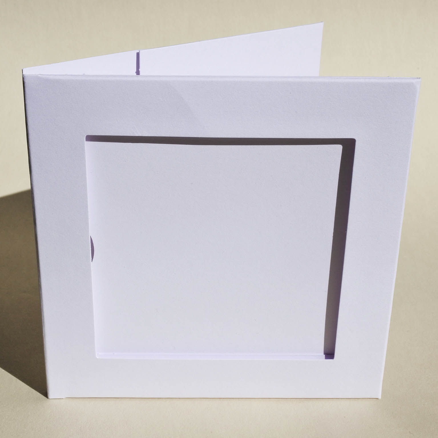 CD pochette en papier style enveloppe avec fenetre transparente