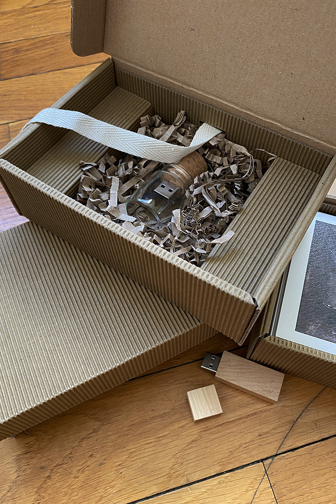 POCHETTE CARTON COFFRET USB CARTON